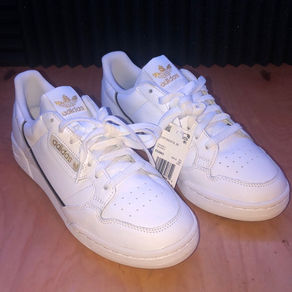 SOLD Adidas Continental 80 “Gold Metallic”